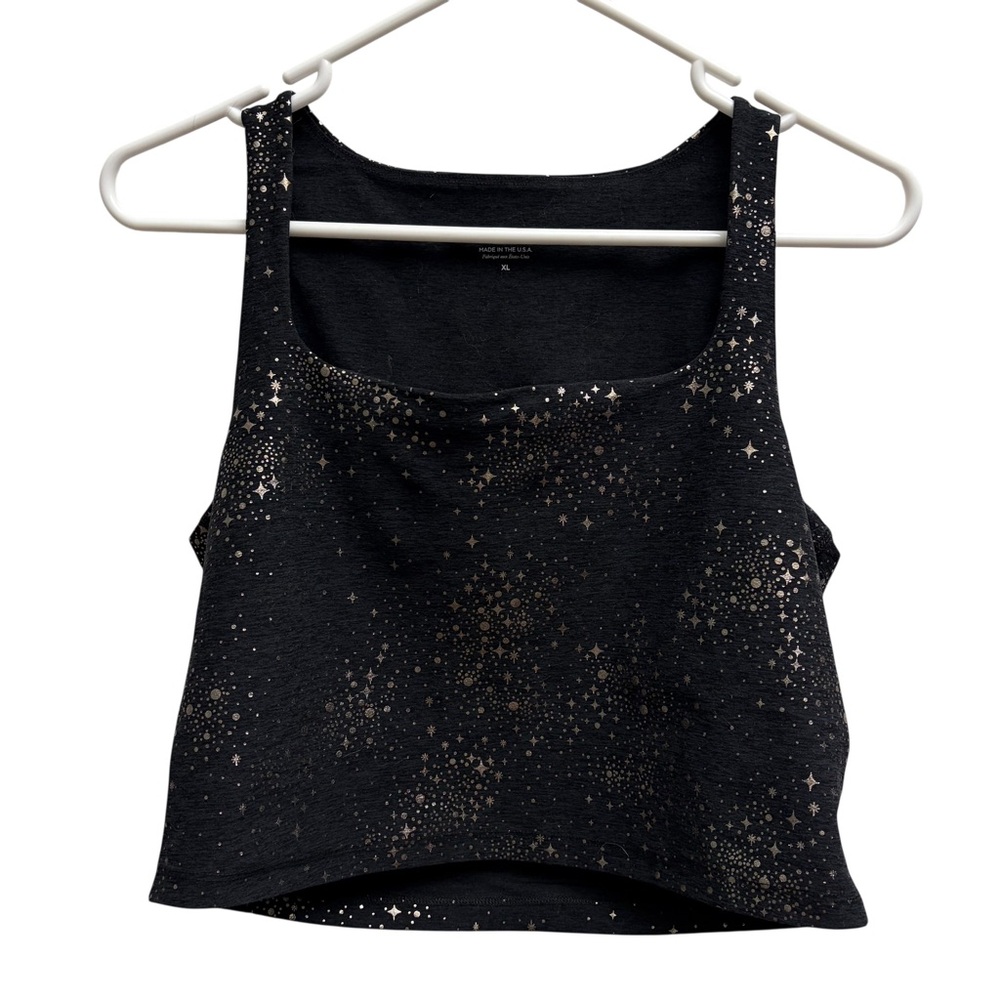 Beyond Yoga Darkest Night Star Crop Top - Picture 5 of 11